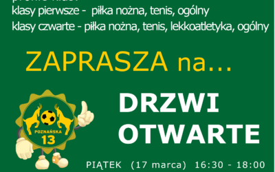 DRZWI OTWARTE: 17-18 marca