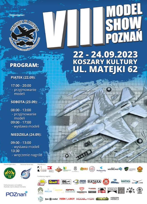 VIII MODEL SHOW POZNAŃ  22-24 WRZEŚNIA 2023
