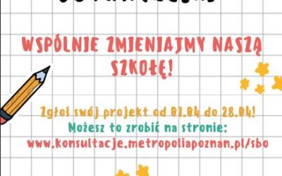 SZKOLNY BUDŻET OBYWATELSKI