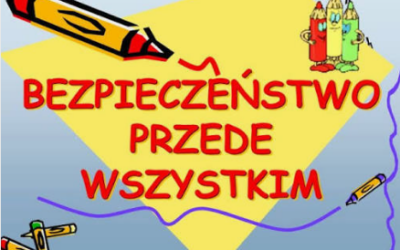 BEZPIECZEŃSTWO W SZKOLE ZACZYNA SIĘ OD ROZMOWY